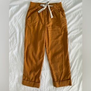 Wilfred Orange Tie-Up Pants (Size: 0)